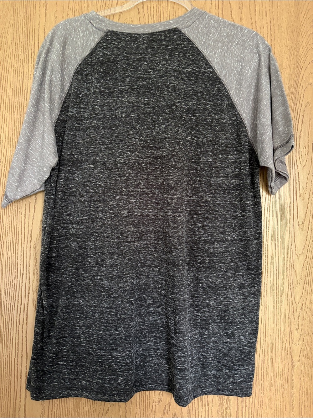 Authentic Aruba Raglan Tee - Gray/Charcoal - Picture 4 of 4